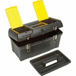 Stanley 019151M 19" Series 2000 Tool Box W/ 2/3 Tote Tray & Lid Organizers -Tool Storage best sale B983972 03