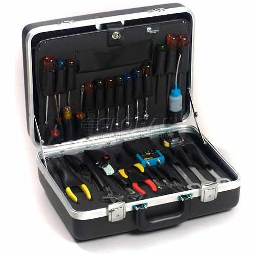 CH Ellis Chicago Case XLST75D, 2 Pocket Pallet Tool Case, 18-1/2"L x 13-1/2"W x 8"H, Black 3 CH Ellis Chicago Case XLST75D, 2 Pocket Pallet Tool Case, 18-1/2"L x 13-1/2"W x 8"H, Black