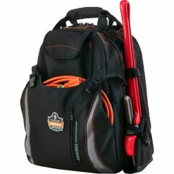Arsenal® 5843 Tool Backpack Dual Compartment , 19"L x 16"W x 9"H, Gray