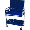 Homak BL05500190 32" Professional 1 Drawer Blue Service Cart 1 Homak BL05500190 32" Professional 1 Drawer Blue Service Cart -Tool Storage best sale HAK BL05500190