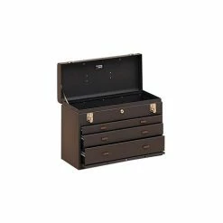 Kennedy® 620B Signature Series 20-1/8"W X 8-1/2"D X 13-5/8"H 3 Drawer Brown Machinists Chest