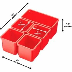 Milwaukee Packout™ 48-22-8435 Compact Organizer -Tool Storage best sale MLW 48 22 8435 2