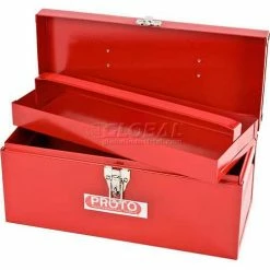 Proto J9954-NA General Purpose Tool Box - Single Latch - 14"L X 6"D X 6-1/2"H