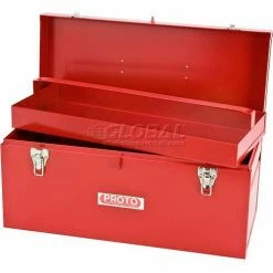 Proto J9975-NA General Purpose Tool Box - Double Latch - 20"L X 8-1/2"D X 9-1/2"H