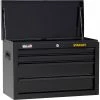 Stanley® 100 Series Tool Chest W/ 4 Drawers, 26"W x 12"D x 17-1/2"H, Black -Tool Storage best sale SBD STST22643BK