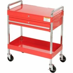 Sunex Tools 8013A 30" Red Tool Cart W/ Locking Top & Drawer -Tool Storage best sale SXT 8013A