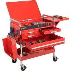 Sunex Tools 8013ADELUXE 4 Drawer Deluxe Red Tool Cart W/ Locking Top & Drawers 47 Sunex Tools 8013ADELUXE 4 Drawer Deluxe Red Tool Cart W/ Locking Top & Drawers -Tool Storage best sale SXT 8013ADELUXE
