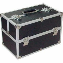 Vestil CASE-F Aluminum Storage Case, 16"L x 10"W x 11"H, Black/Silver -Tool Storage best sale VEI CASE F